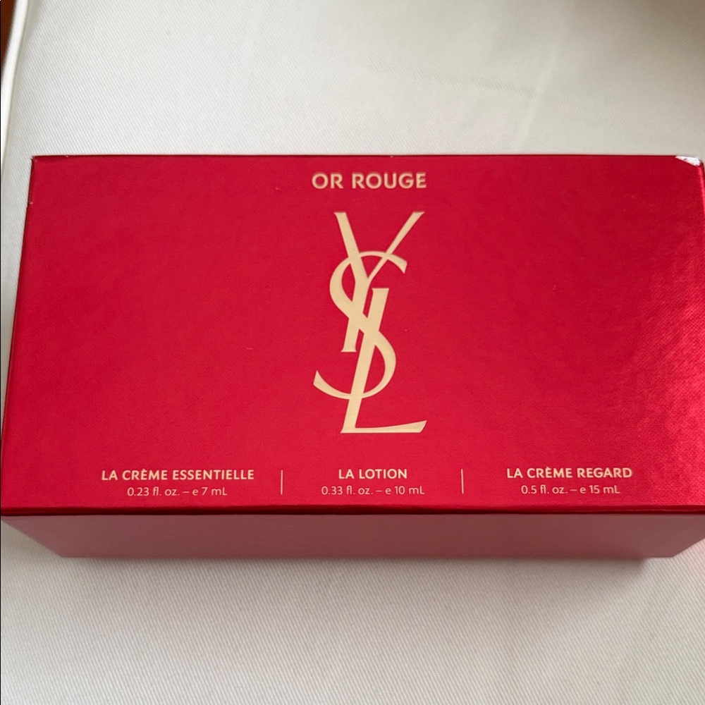 Yves Saint Laurent Or Rouge Eye Cream - Red and Gold